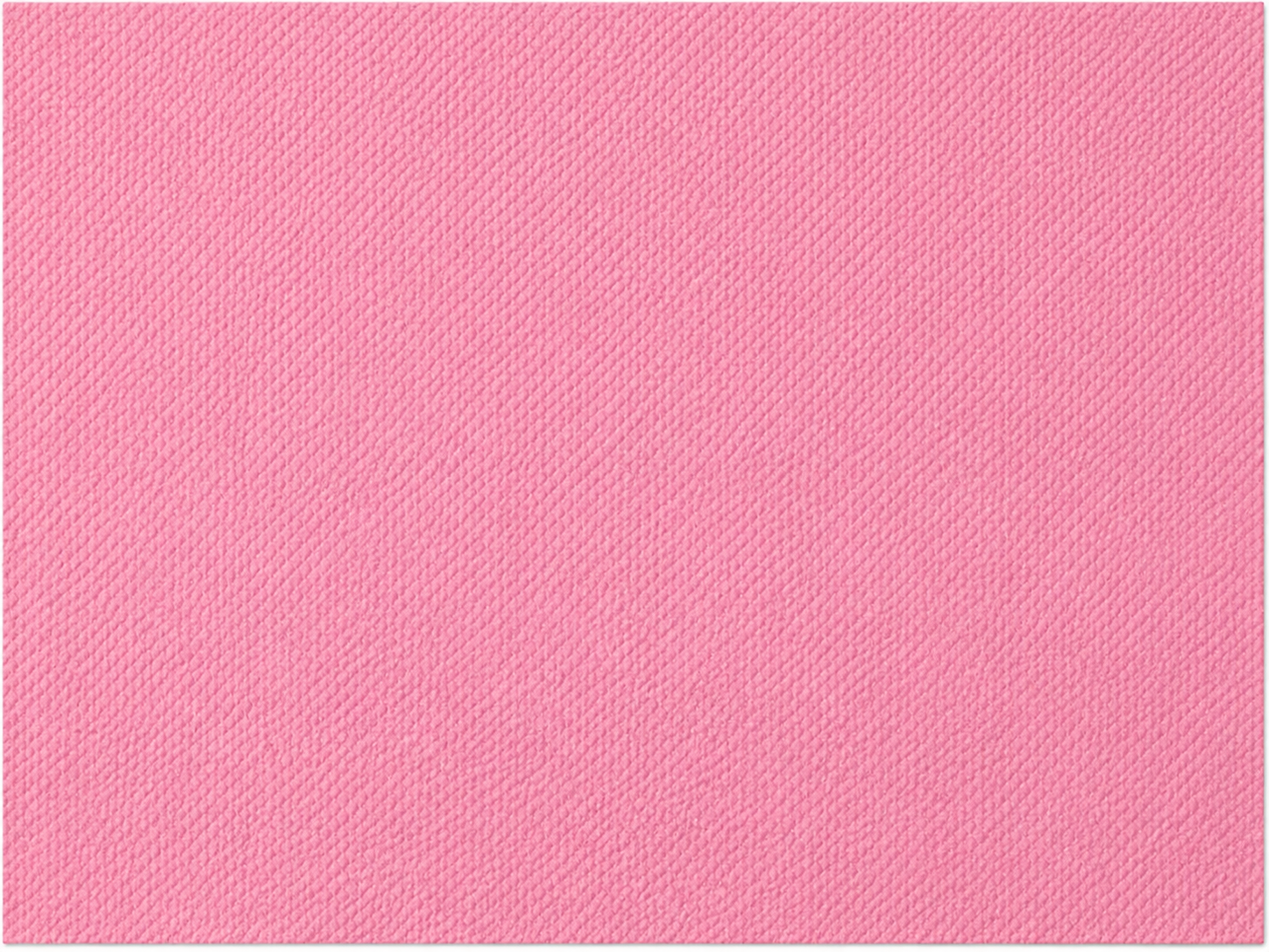 Plain pink craft paper before punching