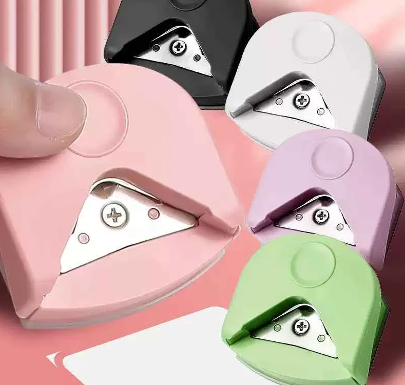 Mini shape punch set in twelve colors